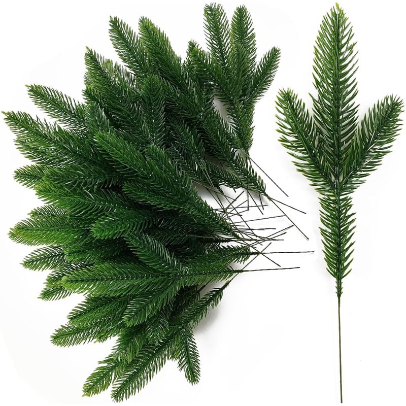 Artificial Pine Branches, Fake - Christmas Tree Artificial 评论和价格