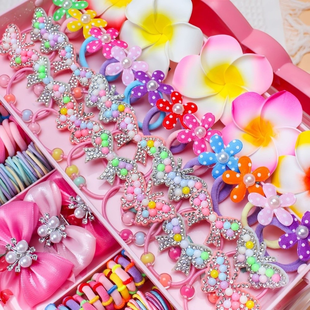 Bow High Elastic Hair Accessor - Ribbon Bow Gift 评论和价格