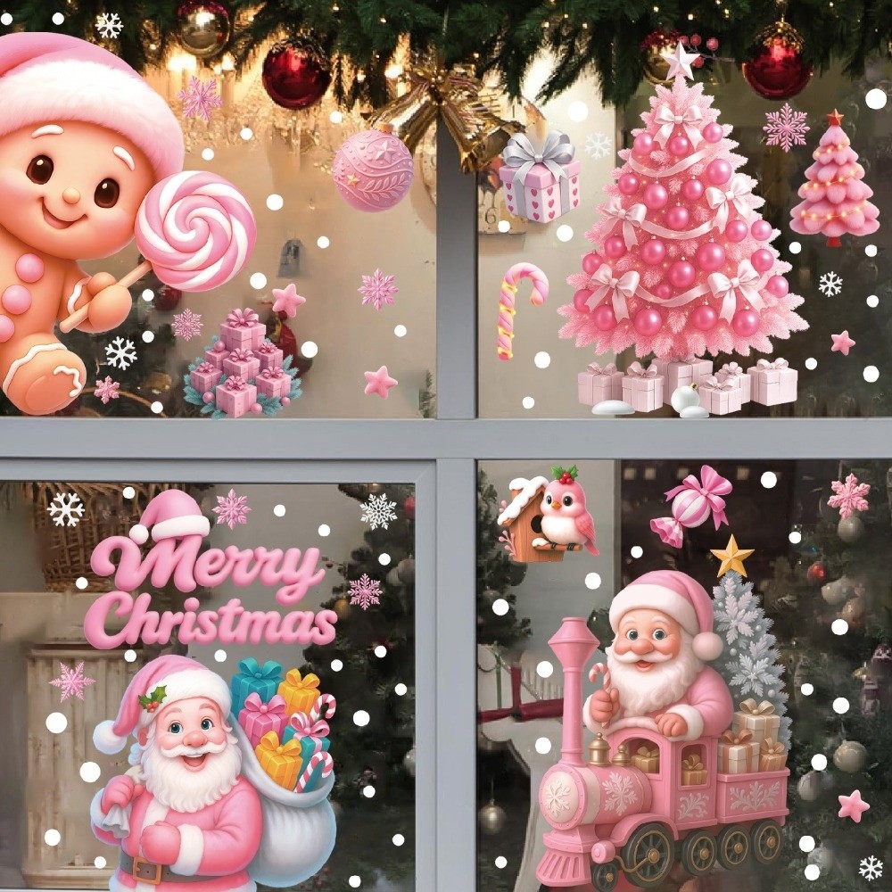 Removable PVC Window Stickers  - Snowflake Window Decal 评论和价格