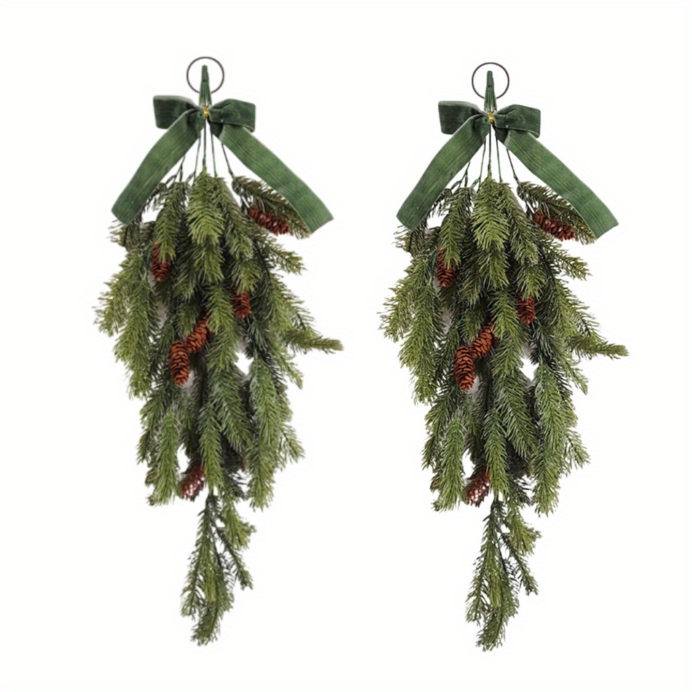 Christmas Teardrop Swag - Arti - Christmas Tree Artificial 评论和价格