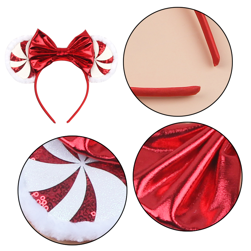 2026 Mickey Mouse Ears Headban - Ribbon Bow Gift 评论和价格