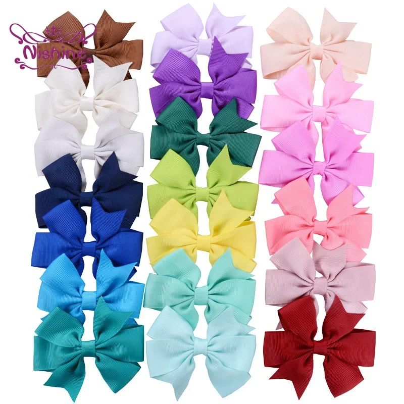 20pcs/lot Grosgrain Ribbon Bow - Ribbon Bow Gift 评论和价格